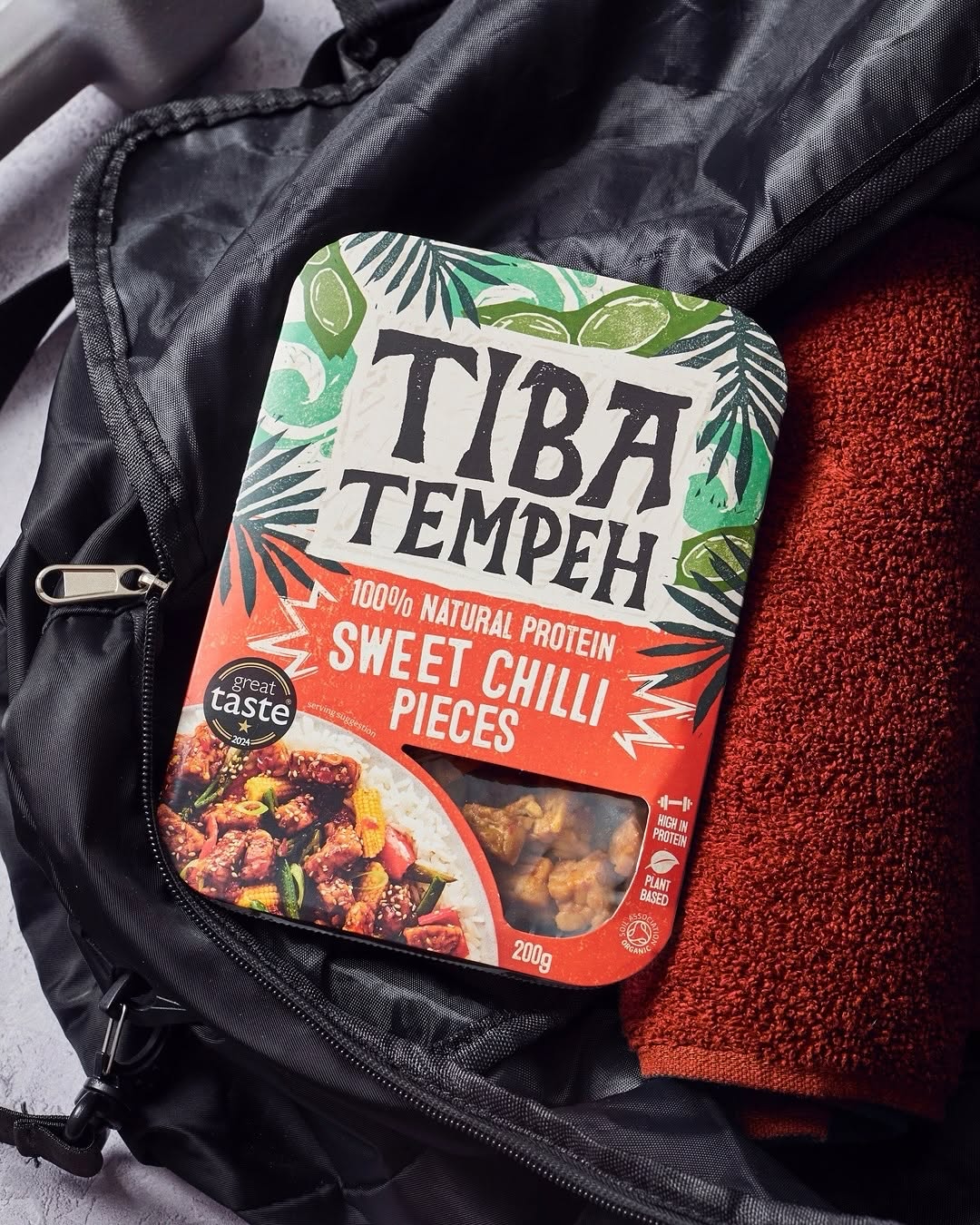 Tiba Tempeh pieces